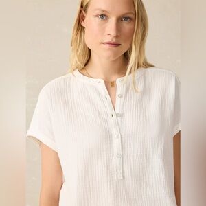 Dream Cotton Gauze Desmond Top